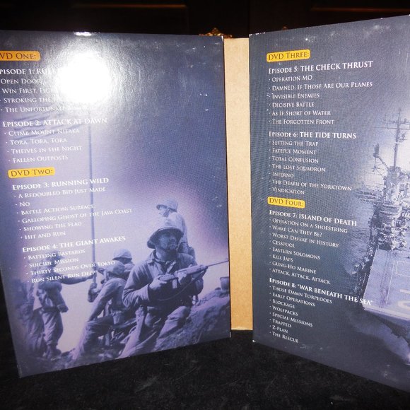 Hell In The Pacific "Collectors Edition" 5-Disc DVD complete set. - Picture 2 of 2